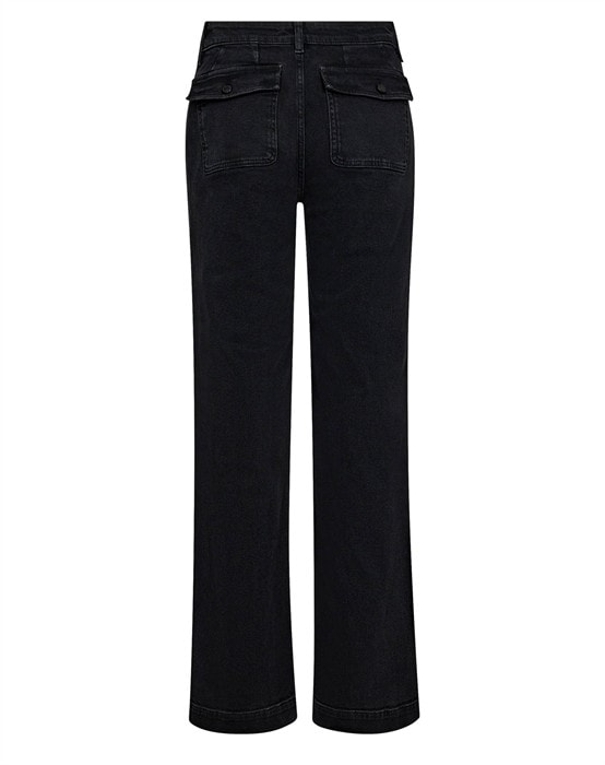 Augusta French Wash Faded Black Jeans